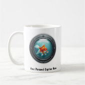 Mug Oiseau d'or à l'intérieur d'un trou (Gauche)