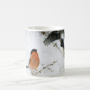 Mug Oiseau en Neige, Bruno Liljefors