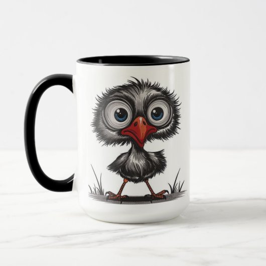 Mug Oiseau fantaisiste (Gauche)