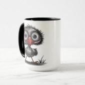 Mug Oiseau fantaisiste (Devant gauche)