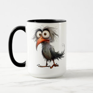 Mug Oiseau fantaisiste drôle