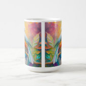 Mug Oiseau Fantastique à Sein Rose et Bec Rose (Centre)
