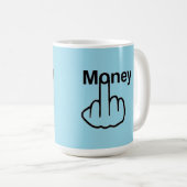 Mug Oiseau Flippant Argent Flip (Devant droit)