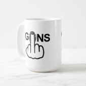 Mug Oiseau Flippant Canons Flip (Devant gauche)
