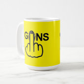 Mug Oiseau Flippant Canons Flip (Devant gauche)