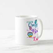 Mug Oiseau fou Lady Propriétaire Oiseau Lover Birder (Devant droit)