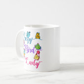 Mug Oiseau fou Lady Propriétaire Oiseau Lover Birder (Devant gauche)