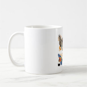 Mug Oiseau Halloween oeuvre Éffrayante Plumes ami Ill