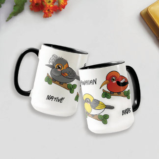 Mug Oiseau hawaïen autochtone