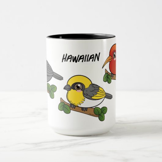 Mug Oiseau hawaïen autochtone (Centre)