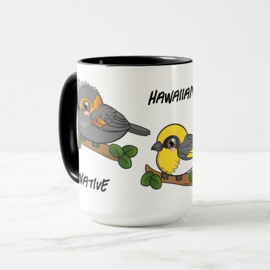 Mug Oiseau hawaïen autochtone (Devant gauche)