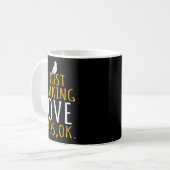 Mug Oiseau - J'adore juste les oiseaux Ok (Devant gauche)
