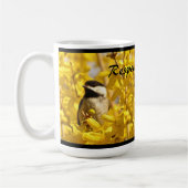 Mug Oiseau jour des terres de poulet dans une boue de (Gauche)