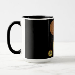 Mug Oiseau Kiwi à Vélo