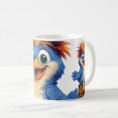 Mug Oiseau Mignon (Devant droit)