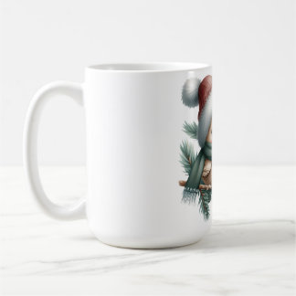 Mug oiseau mignon et cosy pour l'hiver