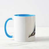 Mug Oiseau : Moineau dans l'aquarelle (Gauche)