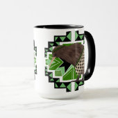 Mug Oiseau national traditionnel néo-zélandais - Oisea (Devant droit)