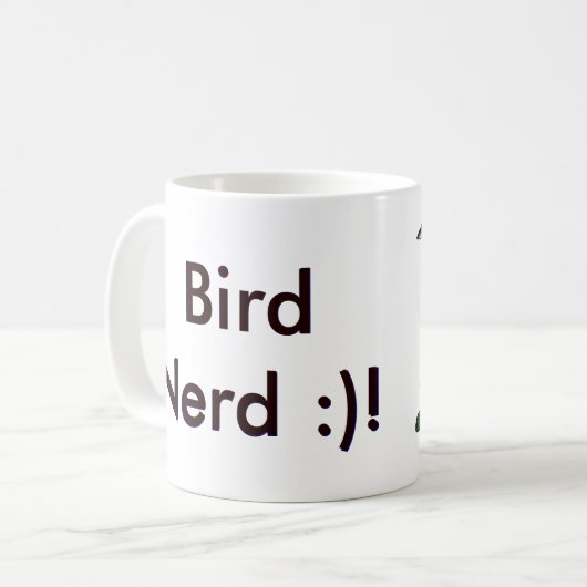 Mug Oiseau Nerd (Devant gauche)