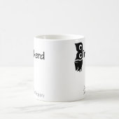 Mug Oiseau Nerd et hibou rose (Centre)