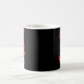 Mug Oiseau noir drôle F-caw-f Anti Saint-Valentin Céli (Centre)