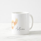 Mug Oiseau orange (Devant droit)