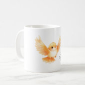 Mug Oiseau orange (Devant gauche)
