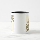 Mug Oiseau oriental perché sur la branche (Centre)