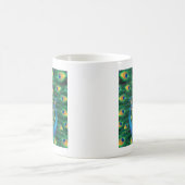 Mug Oiseau Paon Bleu (Centre)