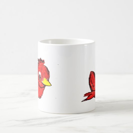 Mug Oiseau rouge (Centre)