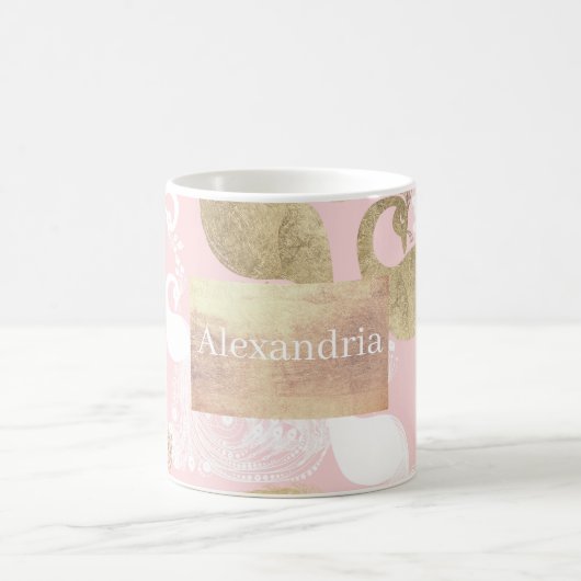 Mug Oiseau royal rose (Centre)