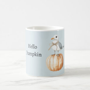 Mug Oiseau sur citrouille