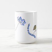 Mug Oiseau sur fleur (Centre)