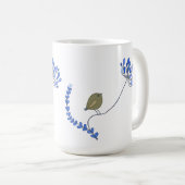 Mug Oiseau sur fleur (Devant droit)