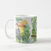 Mug Oiseau tropical coloré du Toucan : Faune exotique (Gauche)