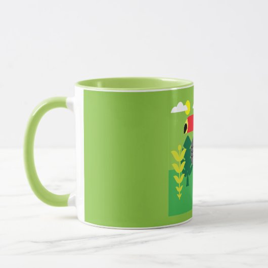 Mug Oiseau tropical du Toucan (Gauche)