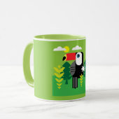 Mug Oiseau tropical du Toucan (Devant gauche)