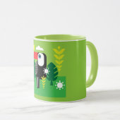 Mug Oiseau tropical du Toucan (Devant droit)