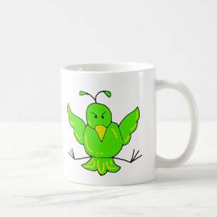 Mug oiseau vert, oiseau vert