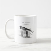 Mug oiseau vintage (Gauche)