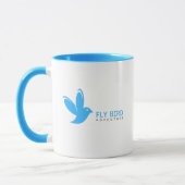 Mug Oiseau volant bleu (Gauche)