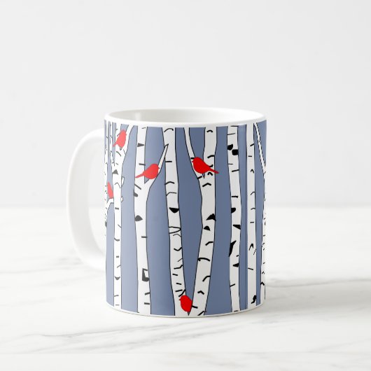 Mug Oiseaux (Devant gauche)
