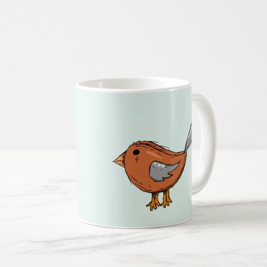 Mug OISEAUX À DEUX Côtés (Devant droit)