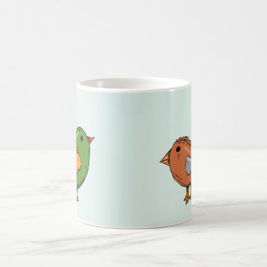 Mug OISEAUX À DEUX Côtés (Centre)