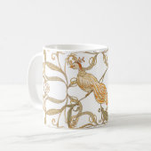Mug Oiseaux à fleurs Art nouveau (Devant gauche)
