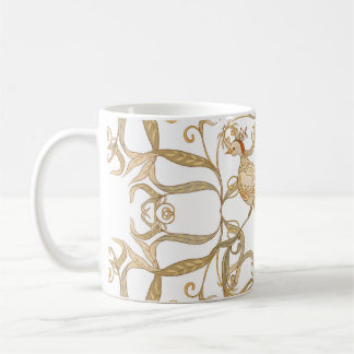 Mug Oiseaux à fleurs Art nouveau