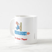 Mug Oiseaux amusants, pics (Devant gauche)