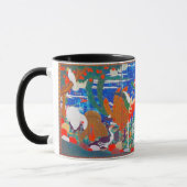 Mug Oiseaux, animaux et Plantes floraux (à gauche) Jak (Gauche)