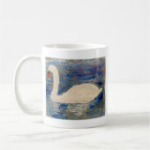 Mug Oiseaux Art Swan réflexions (Gauche)