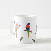 Mug Oiseaux autochtones australiens (Devant gauche)